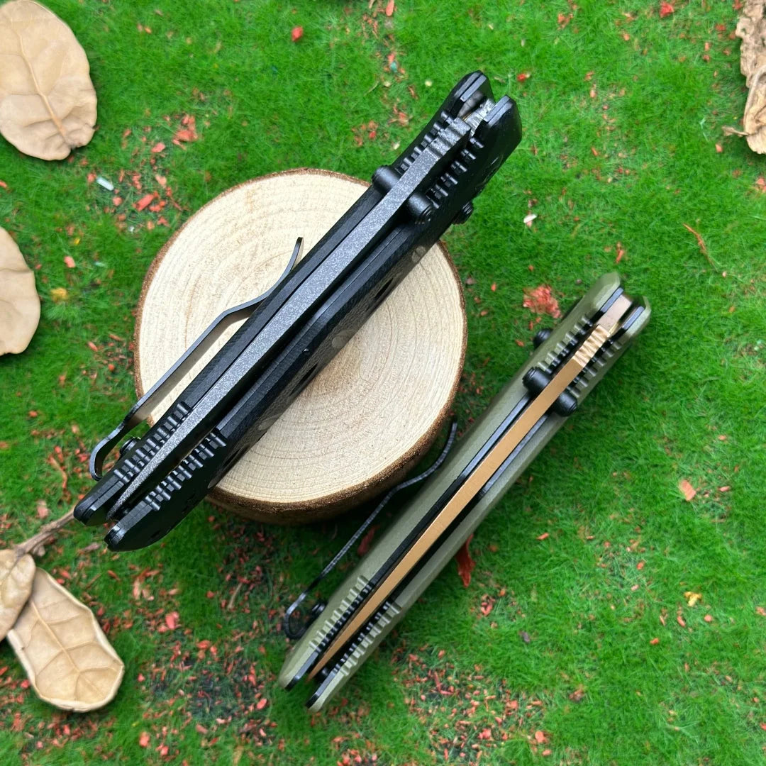 BM 273 Folding Knife, CNC Precision Grinding Process, G10 Fiberglass Handle, Post-Apocalyptic Gear