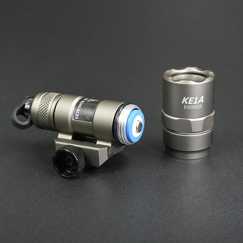 Tactical M600C M600B M300C M300B Scout Light Rifle Flashlight LED Hunting Lamp with Momentary Pressure Pad Switch