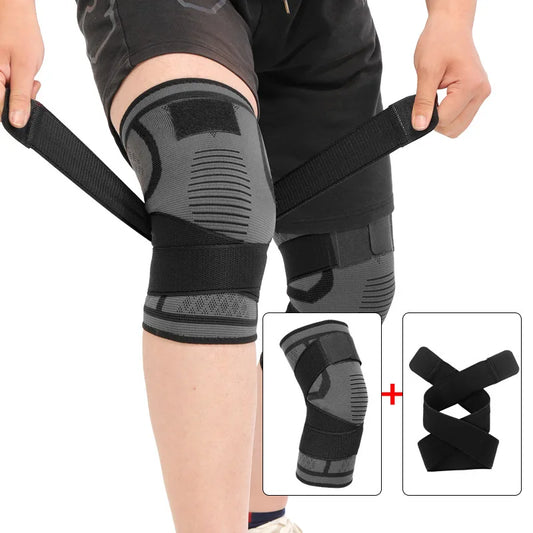 1 Piece Knee Pad, Nylon Sport Knee brace , Running, Fitness, Weightlifting, Cycling, Basketball, Outdoor, Knee Joint Compression