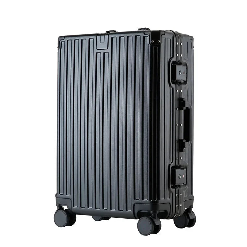 Rolling Luggage Female 20 24 26 28" Strong Thick Durable Trolley Box Male Travel Boarding Password Box Suitcase Soundproof Wheel