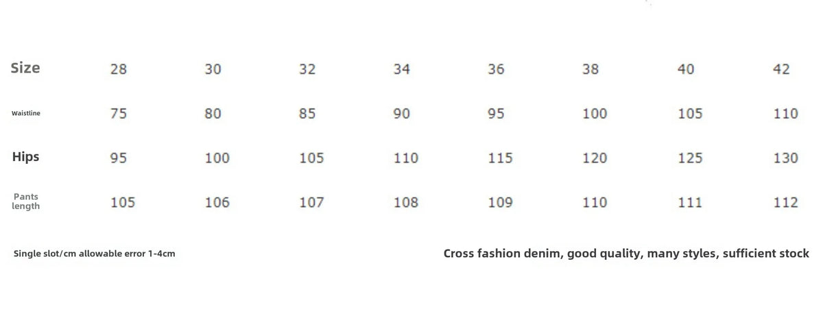 Men's Clothing Ripped Straight Slim-fit Non-elastic Jeans More Ripped Men's Trousers Jeans for Men Cargo Pants Men