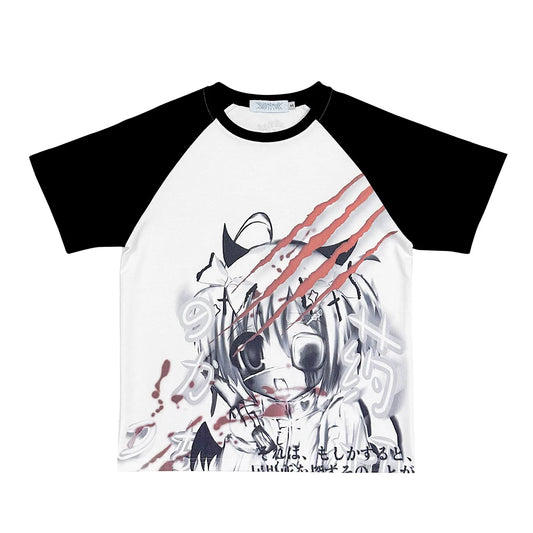 Korean Popular Clothes for Women Women's Clothing Summer 2024 Novelty 2000s Clothes Y2k Vintage Top Casual Women's T-shirts Punk
