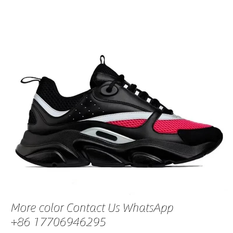 Trendy Mesh Shoes Designer Running Shoes New B22 Casual Unisex Sneakers Men Women Trainers Outdoor Sports Platform Sneakers