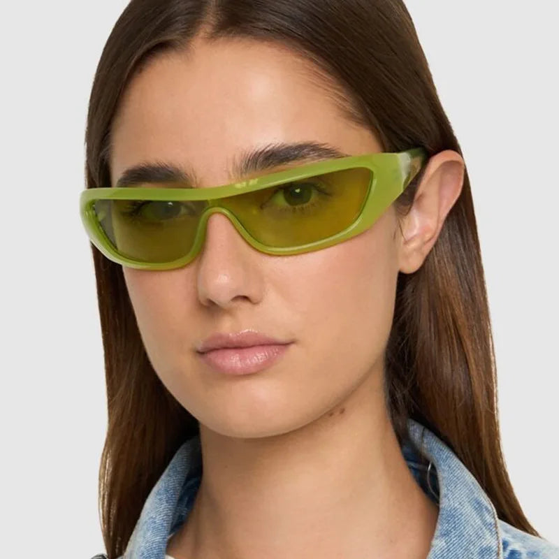New Y2K Sunglasses for Men and Women Sports Cycling Glasses Sun Glasses for Male Female Eyeglasses Sense of Technology Eyewear
