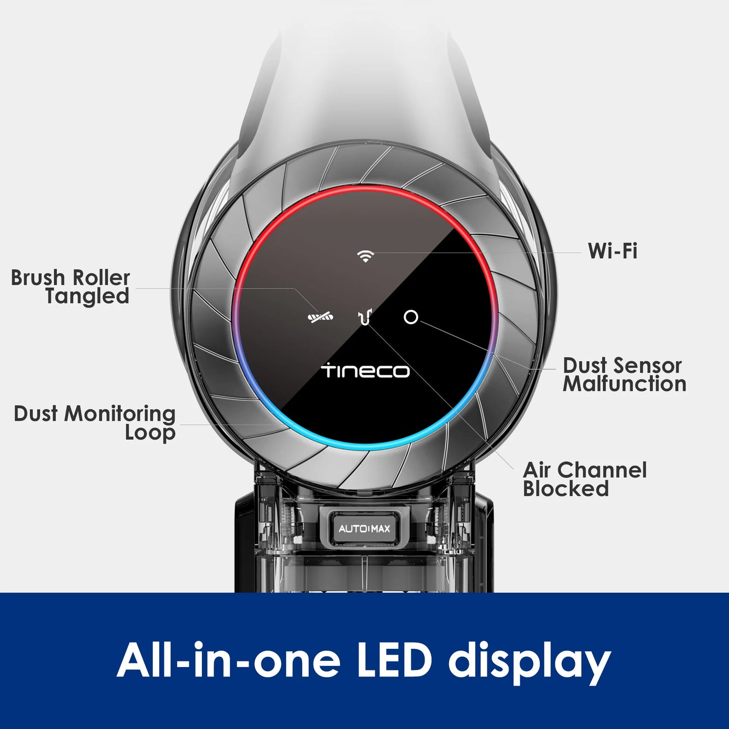 Tineco Pure ONE S11 Cordless Vacuum Cleaner Handheld Wireless Strong Suction Deep Clean for Hair Floor Carpet Car Lightweight Sm