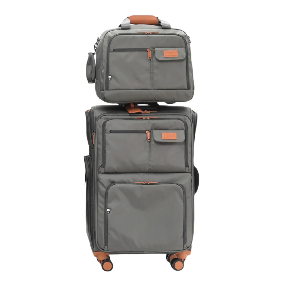 COLENARA Luggage Travel Set Large Capacity Trolley Case 20"24"28 Inch Oxford Cloth Boarding Box Universal Wheel Rolling Suitcase