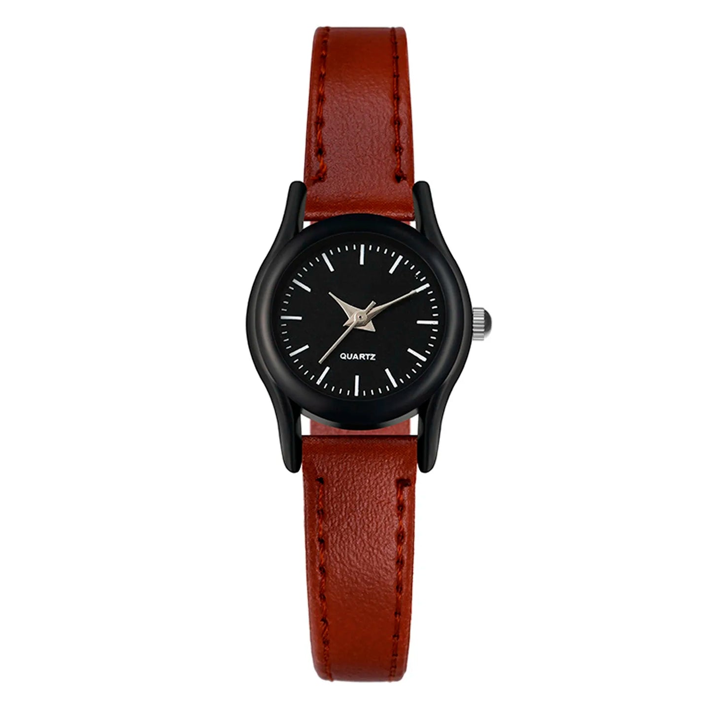 Casual Watches For Men Women Retro Leather Watch Simple Ladies Small Dial Quartz Wristwatch Clock Gift Reloj Mujer