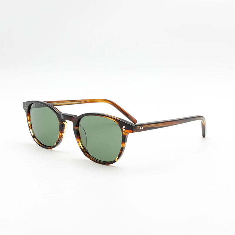 Fairmont Sunglasses OV5219 Clear Sunglasses Brand Designer Women/Men Vintage Rectangle Eyewear Polarized Driving Sun Glasses