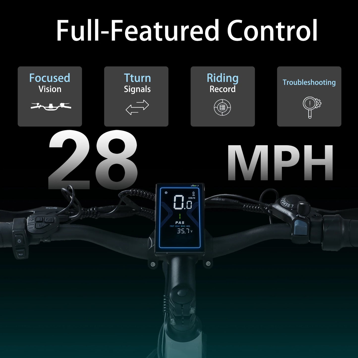 BAOLUJIE S1 Electric Bike for Adults 1000W Motor E bike 70 Miles Rang 28MPH Removable Battery Electric Bicycles【1 Year Warranty】