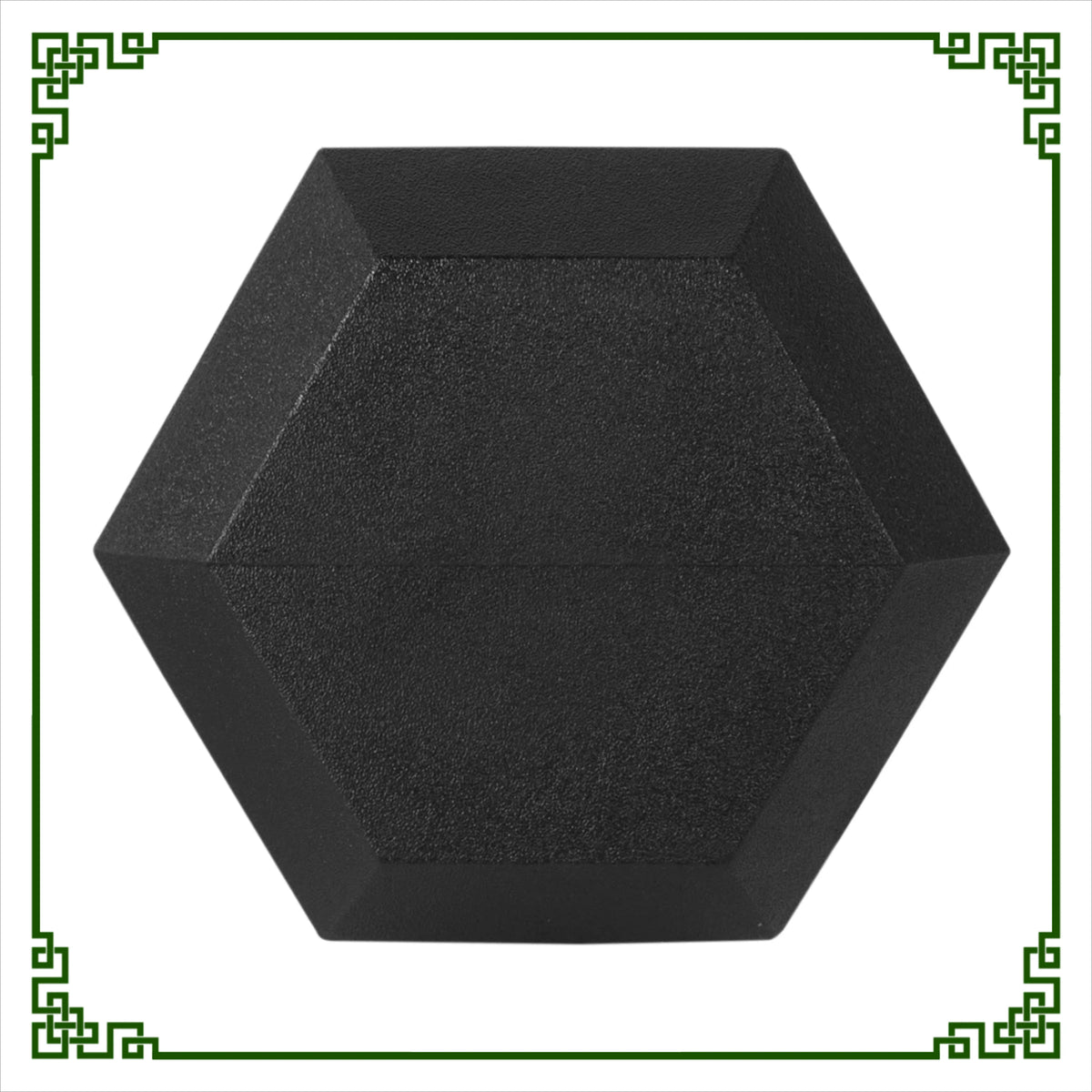 20lb Rubber Hex Dumbbell Pair, Non-Slip & Anti-Roll Design. Ideal for Home Gym, Full-Body Strength Training.
