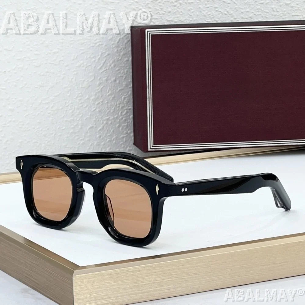 Top Quality Sunglasses for Men and Women DEVAUXI SIZE 43-27 Style UV400 Retro Fashion Special Design Sun Glasses with box