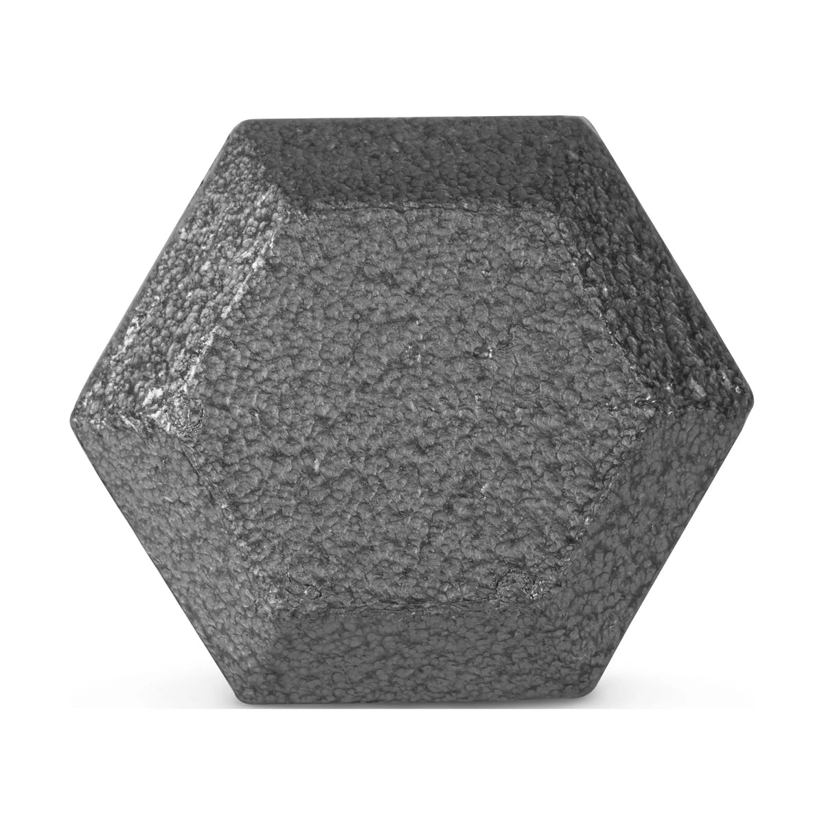 15lb Hex Dumbbell Cast Iron Weight - For Home Gym Strength Training - Perfect for Men & Women Fitness Workouts