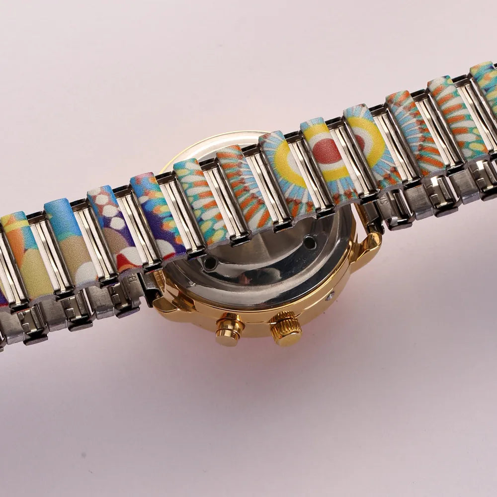 English Talking Ladies Watch Blind Elderly Visually Impaired Clock and Watch with Date Alarm Whole Time Chime Function