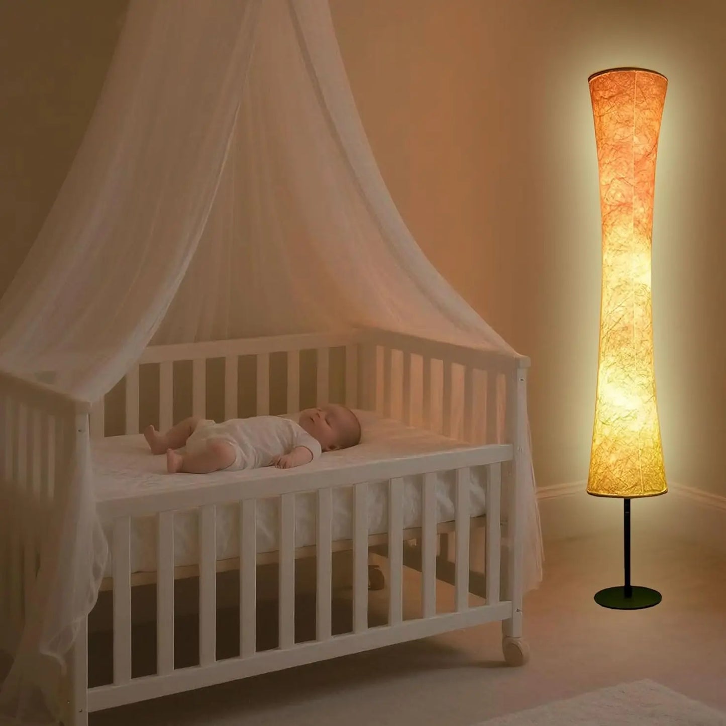 59' Smart LED Floor Lamp, RGB Mood Light with Music Sync, Color Changing, App & Remote Control for Bedroom Living Room