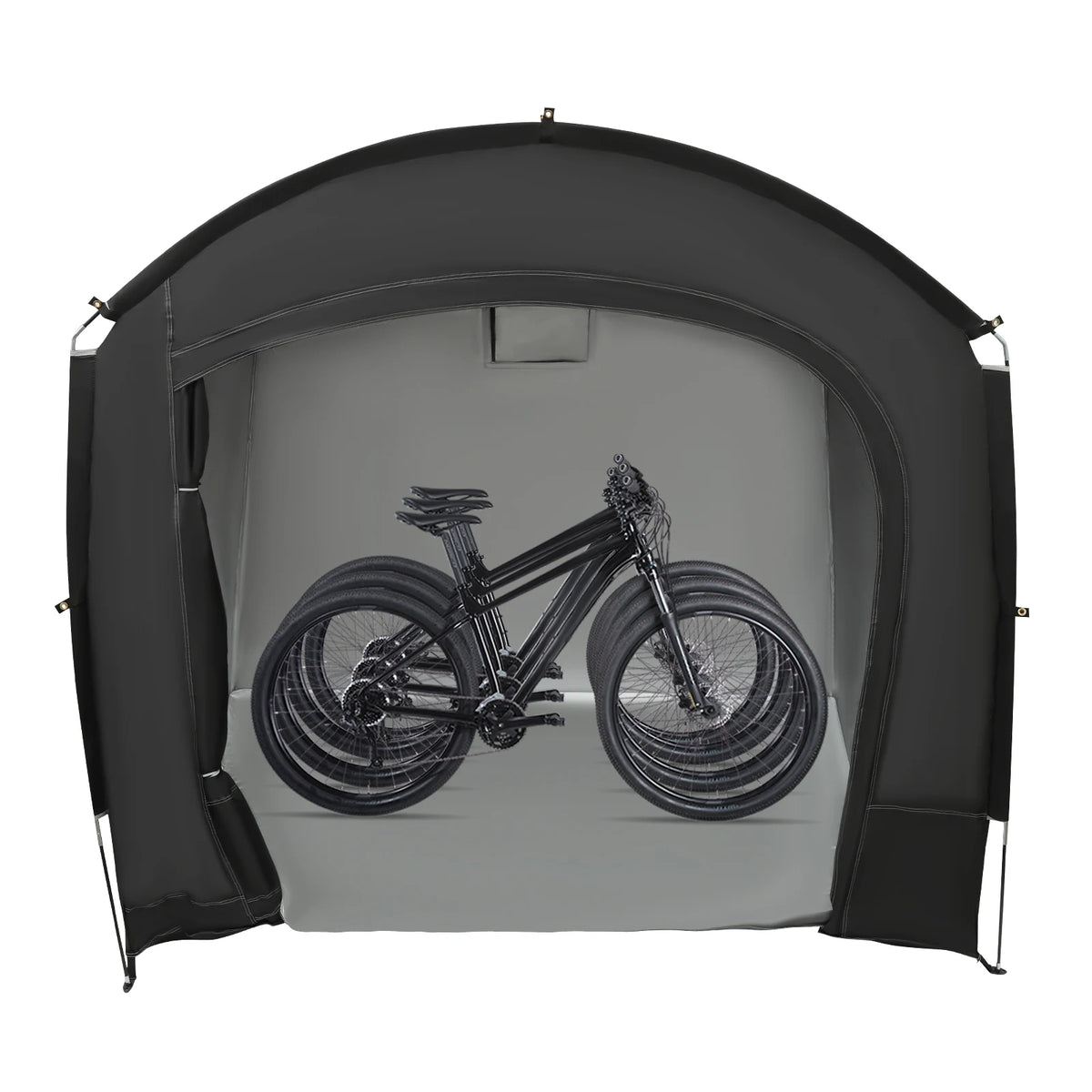 Travel Bike Storage Tent, Bike Storage Tent with 4 Stakes, Outdoor Bike Tent for Bicycles, Motorcycles, Repair Tools