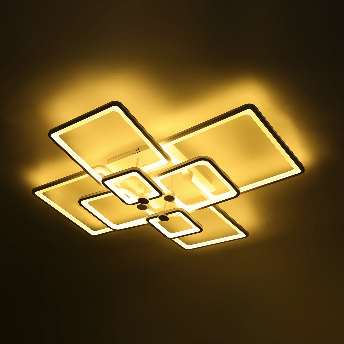 8-Head Ceiling Light, AC100-265V LED Ceiling Light with Remote Control, Dimming Ceiling Light Fixture Indoor