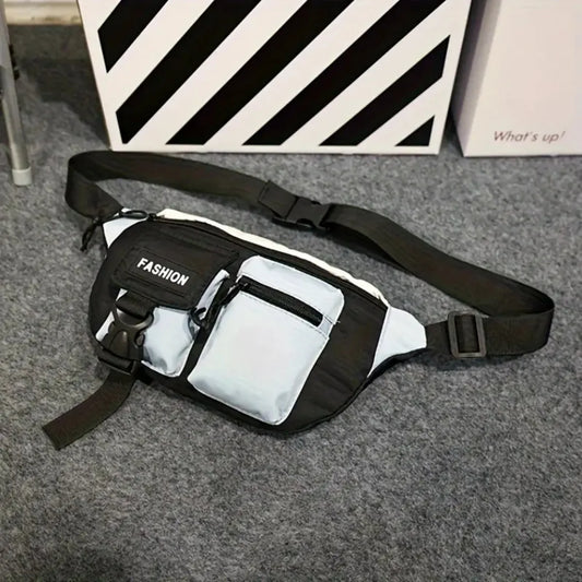 Men's Chest Bag, Work Clothes, Crossbody Bag, Men's Backpack, Multifunctional Waist Bag, Shoulder Bag