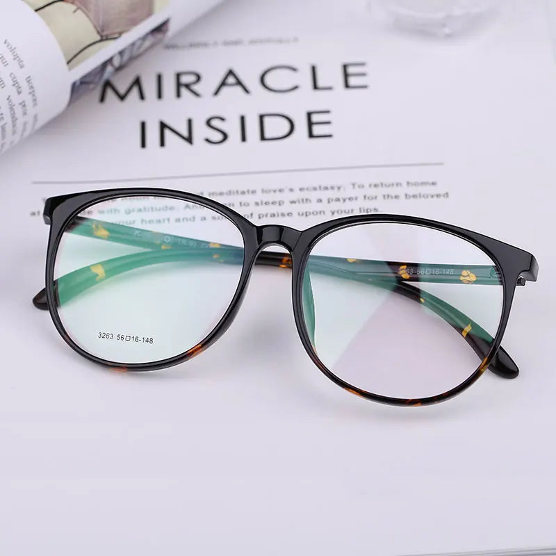 Big size plastic eyeglasses for Women Preacription Glasses Multifocal Reading Glasses Myopia Lenses photochromic sunglasses l