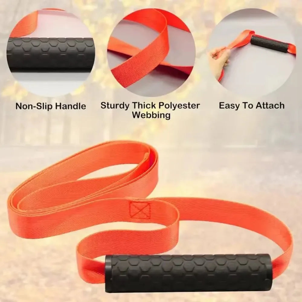2025 Deer Drag Harness Durable Hunting Deer Belt With Handle Portable Puller Dragg Pull Rope Multipurpose Band For Outdoor Farm