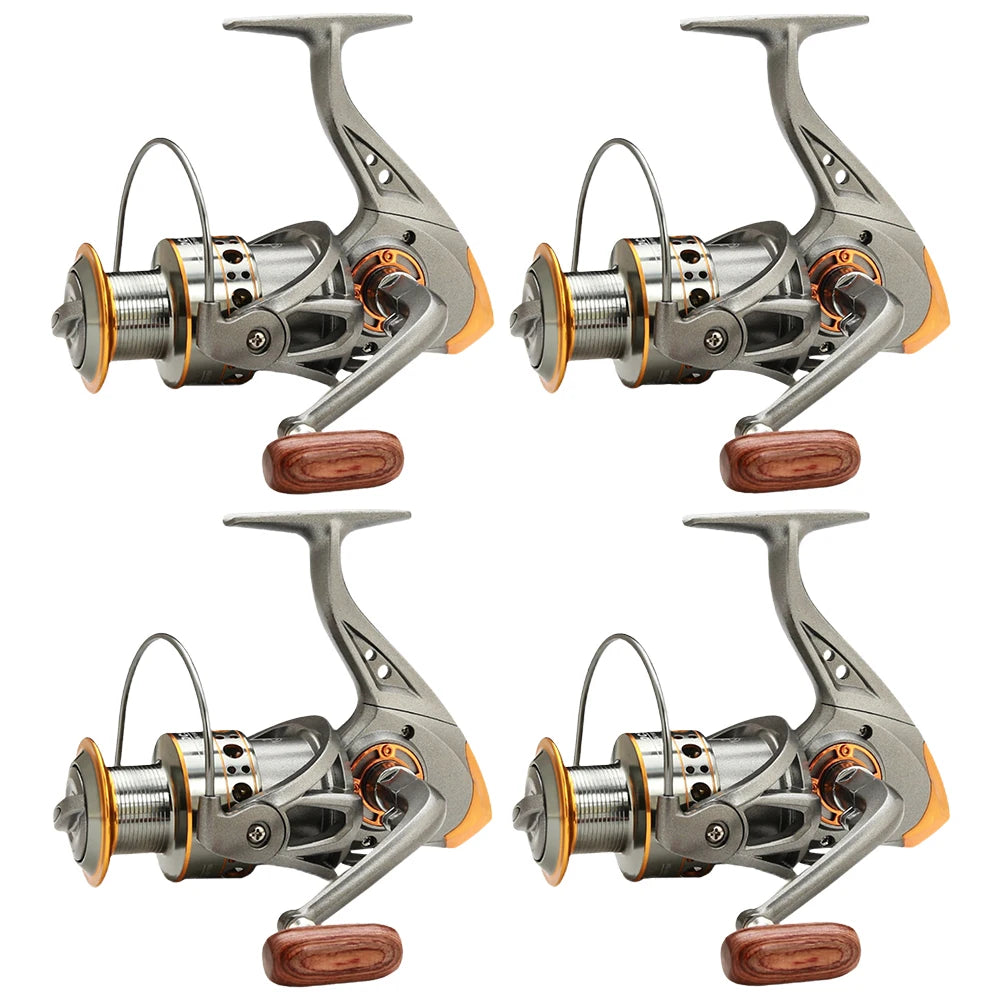 Spinning Fishing Reel CNC Metal Spool Spinning Reel All Purpose Fishing Spinning Reel for Freshwater Saltwater