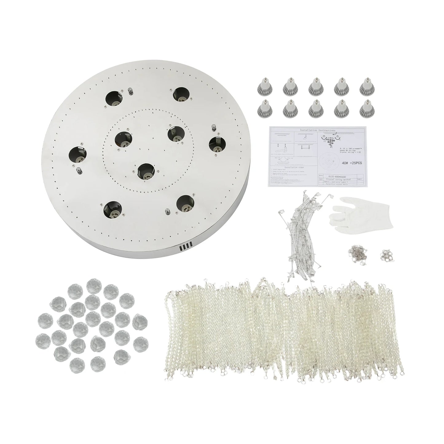 Ceiling Lamp Dimmable Chandeliers Pendant Living Room Pendant Light Modern Crystal Chandelier Lamp Led Ceiling Lights Lighting