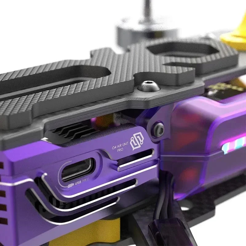 SpeedyBee Mario 5 FPV 5-Inch Drone with 6S-Lipo pro Air Unit DC/XH O4 2306.5 pro 1880KV Motor F405 V4 55A Stack Bee Storm RC