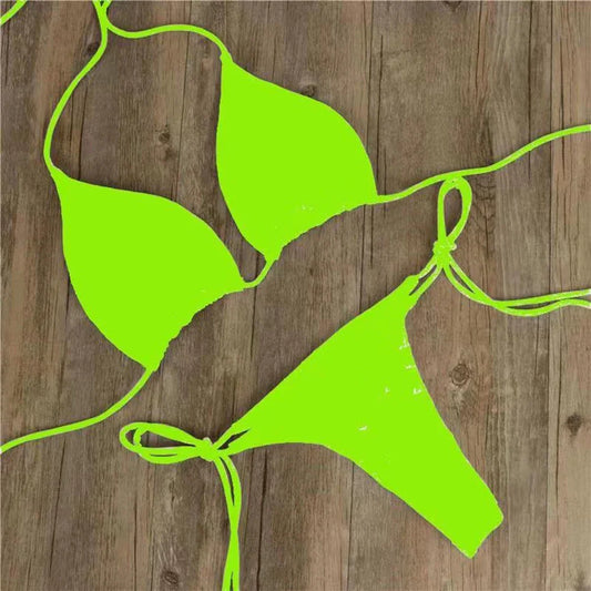Bandage Style Bikini Brazilian Swimwear Swimwear For Holiday Vacation Holiday Daily Home Club Polyester Fabric