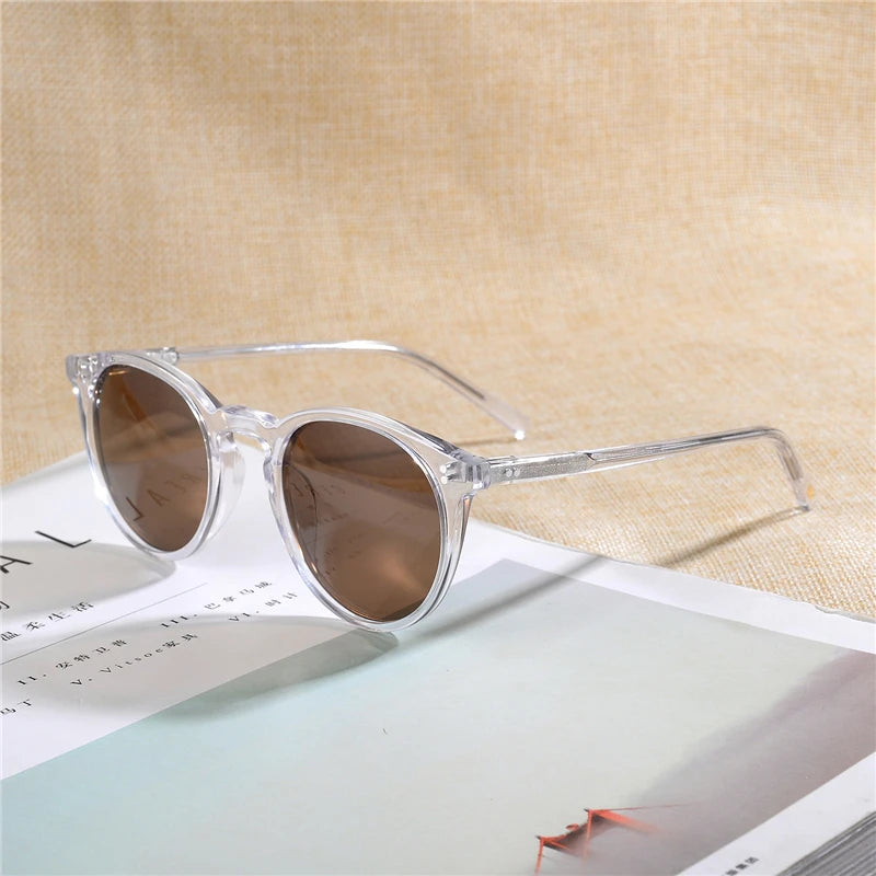 Unisex Retro Sunglasses Brand Oculos De Sol Oval Round O'malley Sun Glasses OV5183 Sunglasses frame eyewear O'malley sunglasses