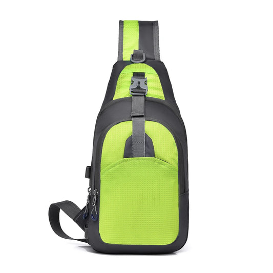 New Men's Shoulder Bag, Large Capacity Comfortable Lightweight Crossbody Bag, Durable Functional Zoning Casual Men's Belt Bag