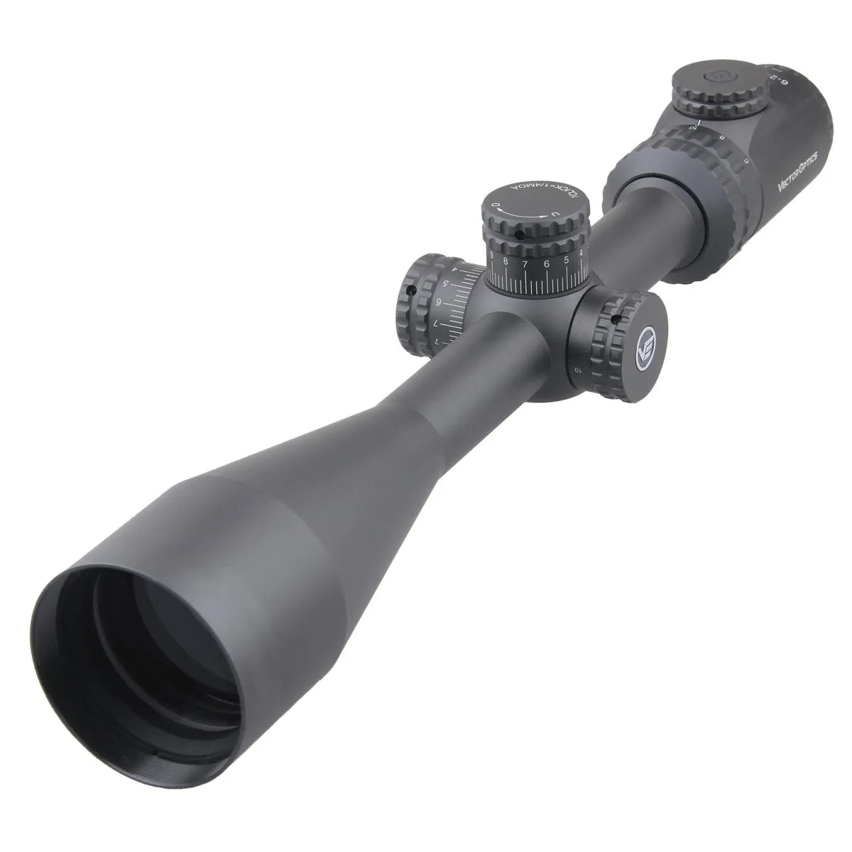 Vector Optics Hugo 6-24x50GT SFP Riflescope | BDC Reticle | 1/4 MOA Turret Lock Adjustment | Varmint Hunting | 1 Inch Tube