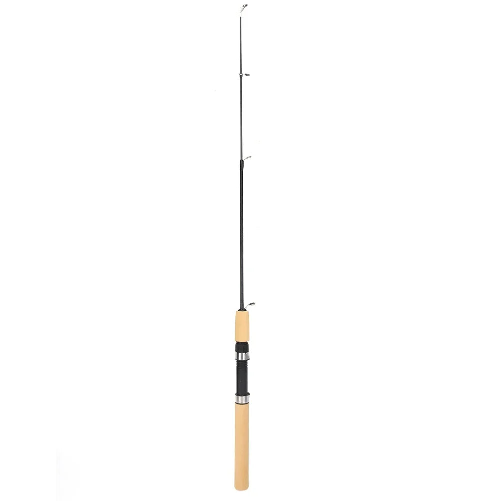 60/80/100cm Ice Fishing Pole Portable Carbon Fish Pole Light Weight River Comfortable Grip Carp Tackle Pesca Fishing Equipment