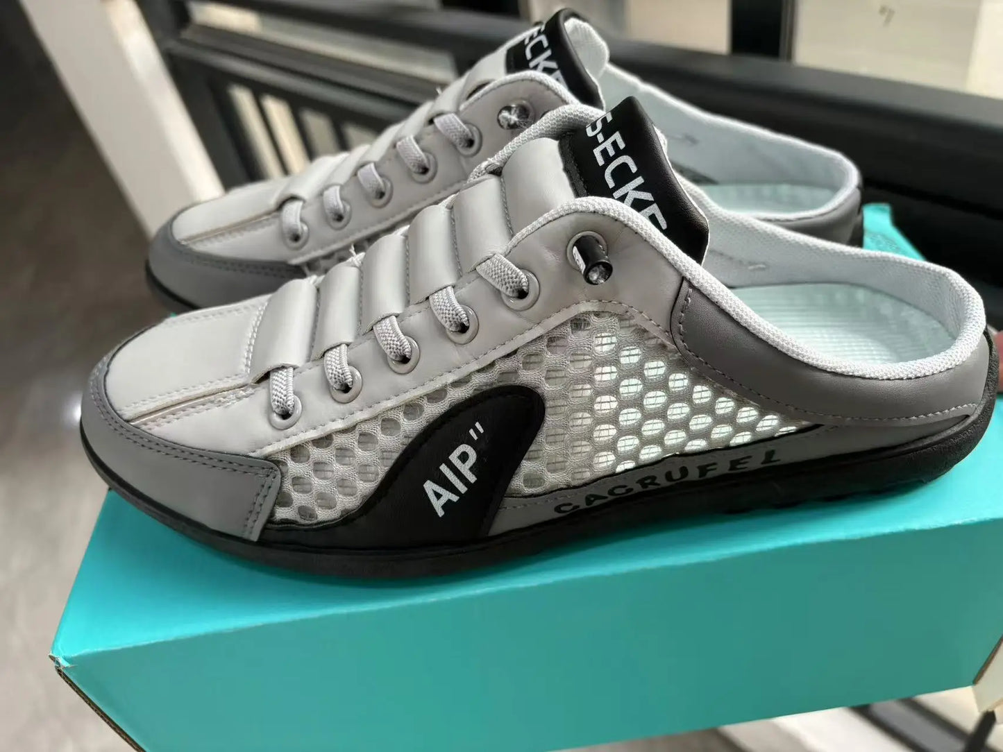 Men's Fashion Soft-soled Half Slippers Summer Men Trendy Bottom Casual Shoes Soft Sole Support Shoes Sneakers Zapatos De Hombre