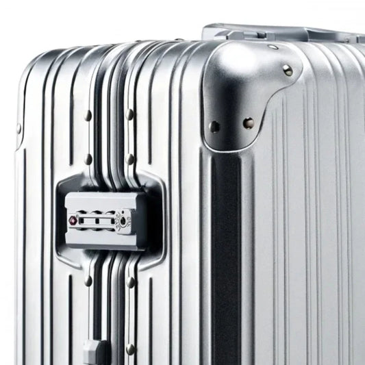 Fashion Case 20“24''26''29 Inch Aluminum Suitcase Alloy Trolley Case Universal Luggage Men Women's Travel Offers With Wheels