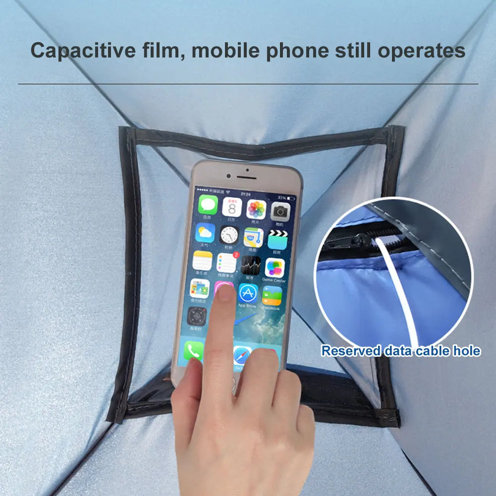 Beach Headrest Sunshade Tent Automatic Opened Portable Sun Shelter Outdoor Camping Sunshade Tent for Camping Hiking Picnic