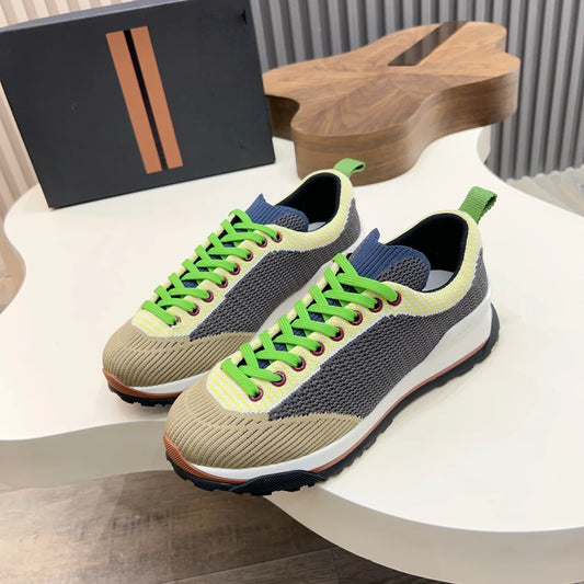 Men Women Sports Shoes New Trendy Male Treking Footwear Non-Slip Trainers Casual Shoes Outdoor Lace-Up Sneakers