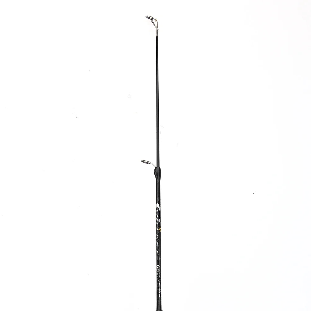 60/80/100cm Ice Fishing Pole Portable Carbon Fish Pole Light Weight River Comfortable Grip Carp Tackle Pesca Fishing Equipment