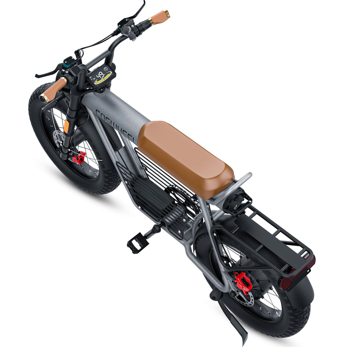 Coswheel CT20 Electric Bike 48V 25AH 1000W 55Km/h Electric Bike Fat Tire Bike Adult Electric Bike Free Rear Rack + Fenders