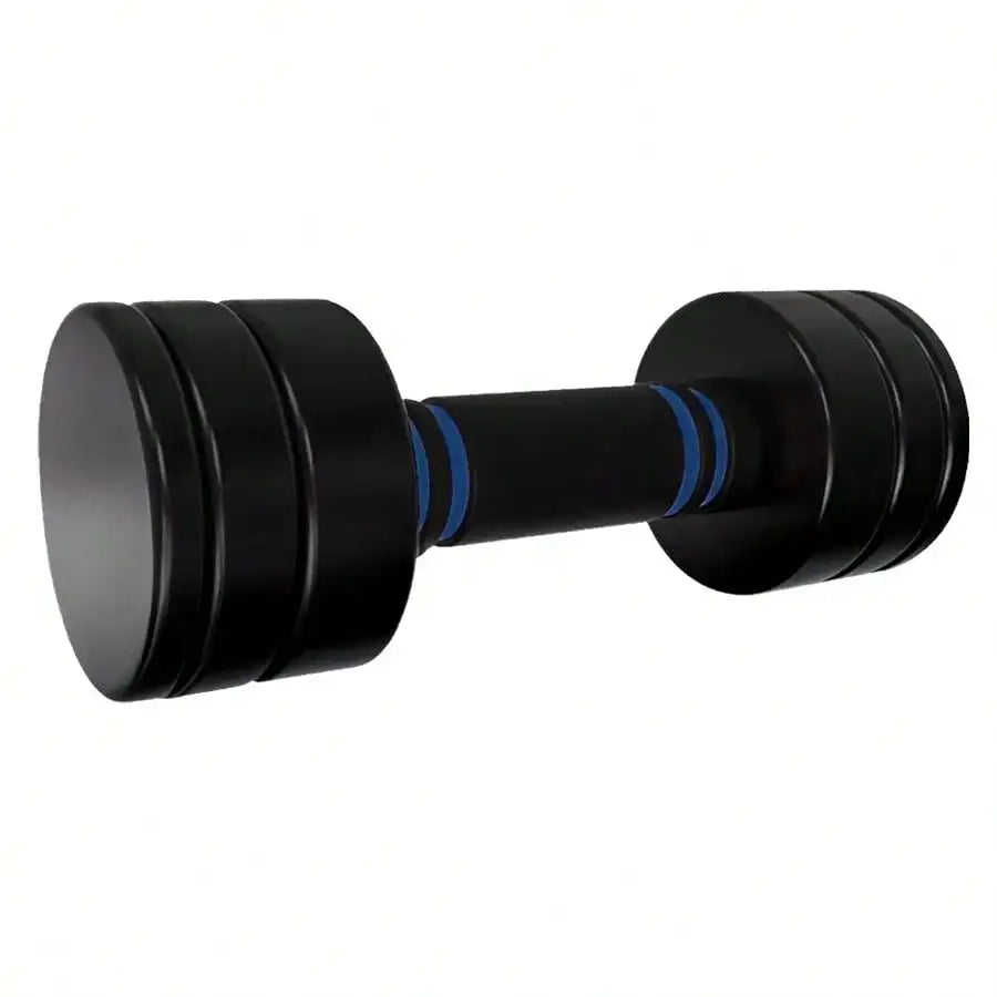 All-in-One 15 lb Adjustable Dumbbell - Quick Select Foam Handle for Full Body Training