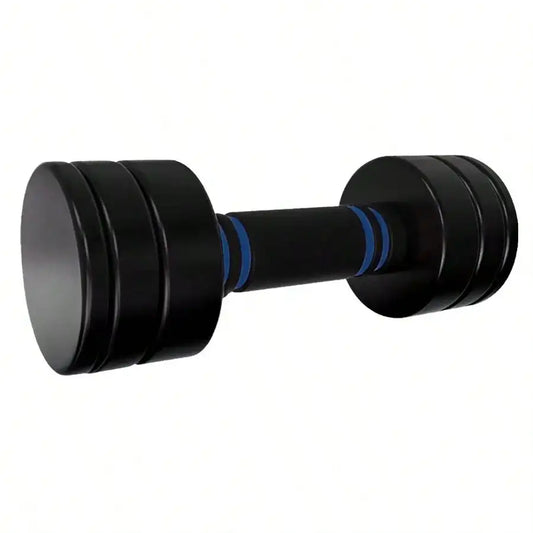All-in-One 15 lb Adjustable Dumbbell - Quick Select Foam Handle for Full Body Training