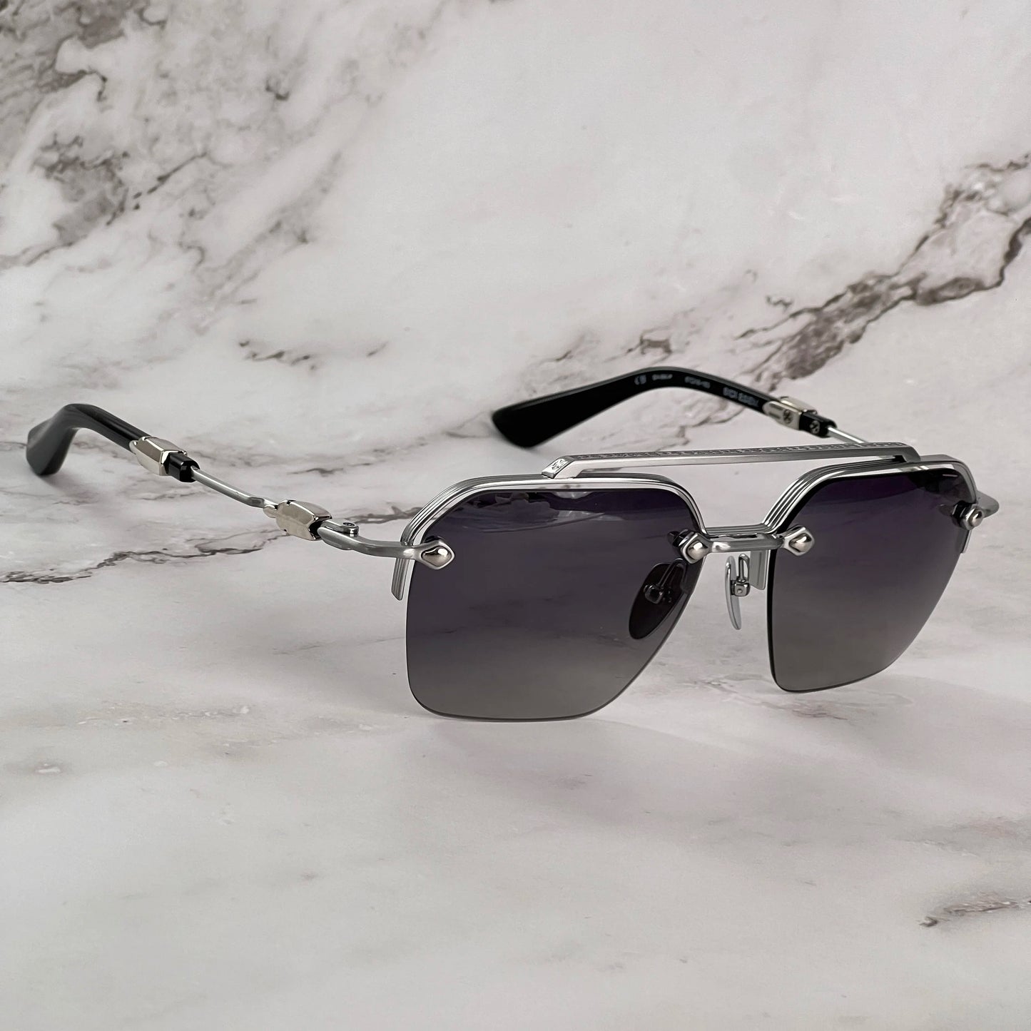 BIDIESEM UV400 Titanium Punk Sunglasses Lightweight Comfortable Top Quality Luxury Fashion Eyewear Unisex for Outdoor Travel