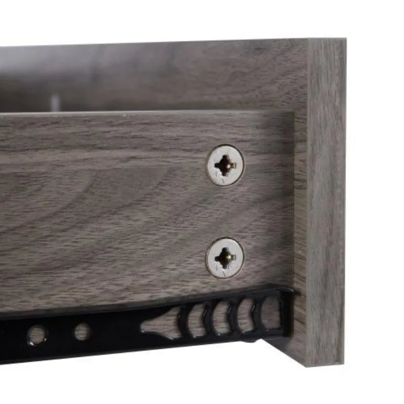 Single Pull Indoor Pet Cage SG Wood Stainless Steel Dog Kennel Modern Gray Kennel Furniture Pull Out Design For Medium Large Dog