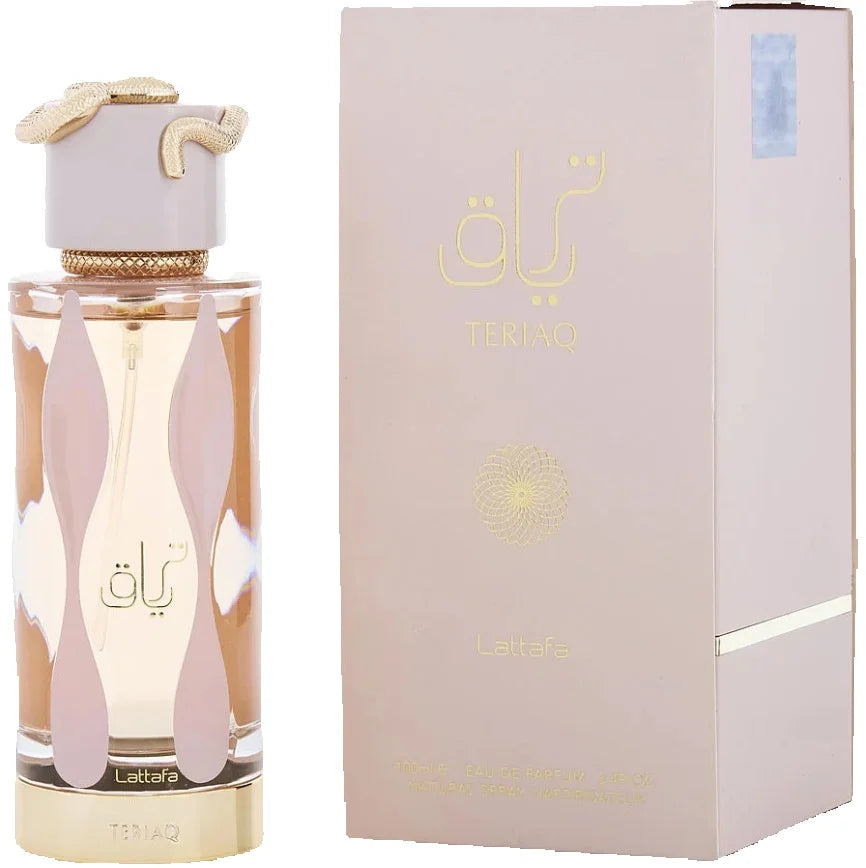 Lattafa Teriaq unisex Eau De Parfum Spray 100ml Gourmet Tune Original Long-Lasting Fragrance