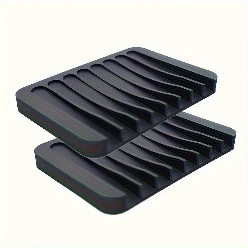 1/2pcs Self Draining Soap Holder Silicone Soap Dish Soap Saver for Shower Bathroom Kitchen Sponges Keep Soap Bars Dry Clean