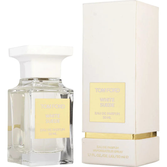 Tom Ford White Suede unisex Eau De Parfum Spray (White Packaging) 50ml Original woody floral fragrance with long-lasting scent