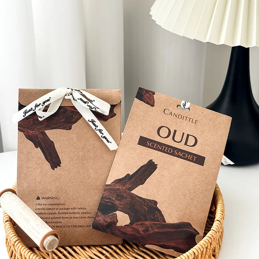 6 packs oud lavender Sandalwood Rose coconut flower&jasmine Scented Sachet Set for closet drawer car wardrobe