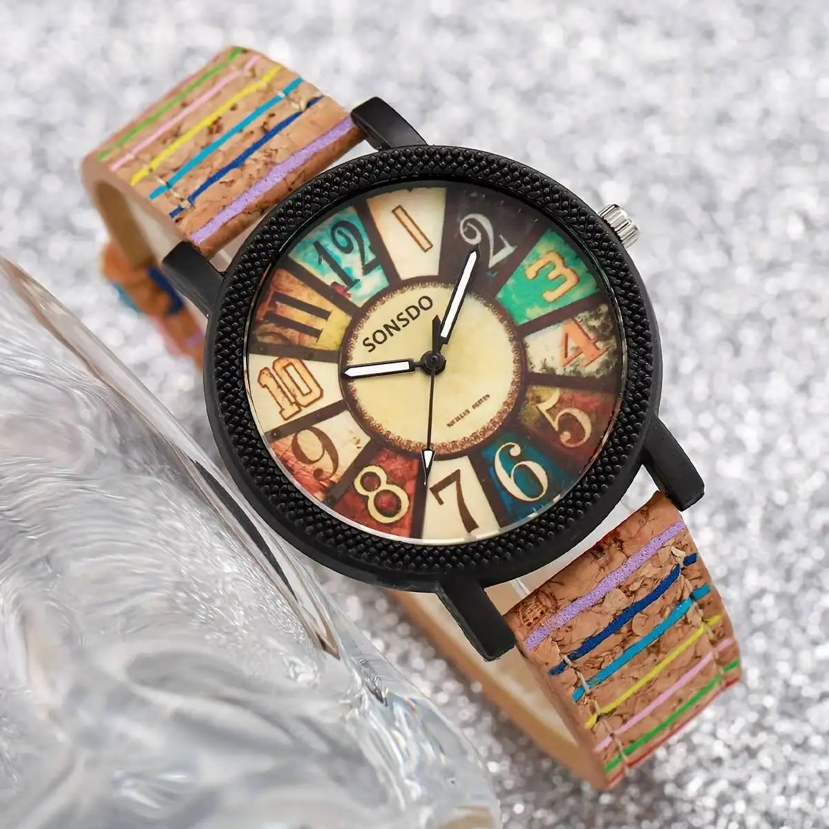 Fashion Women Watches Vintage Leather Strap Quartz Wristwatch Reloj Mujer Girls Clock Gift