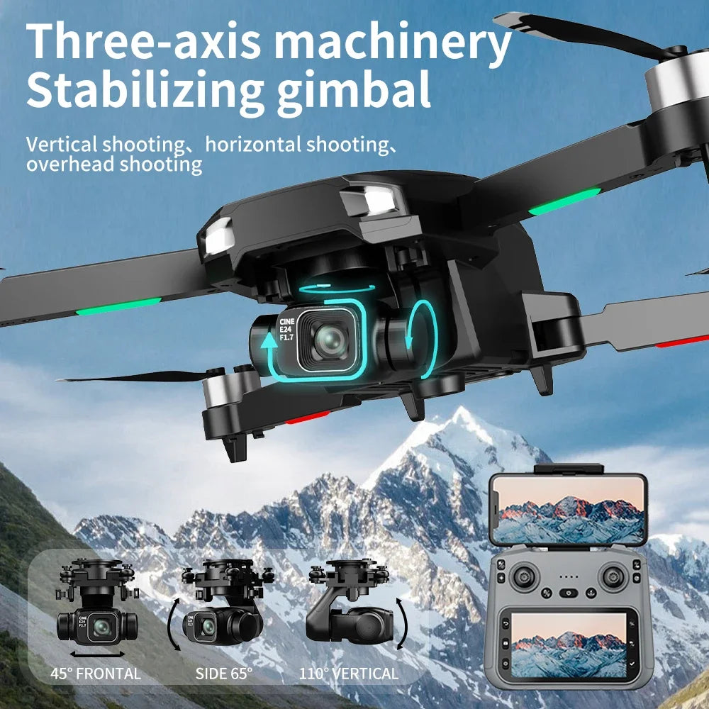 F204 Drone 4k Professional Laser Obstacle Avoidance Gps Optical Flow High-Definition Aerial Photography Four-Axis Remote Control