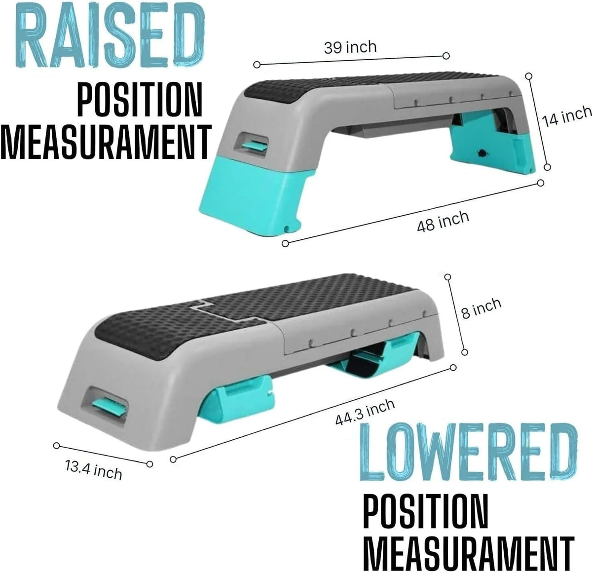 ZZH Multifunctional Aerobic Deck - Versatile Fitness Station, Weight Bench, Aerobic Stepper, Plyometrics Box for Cardio Workouts