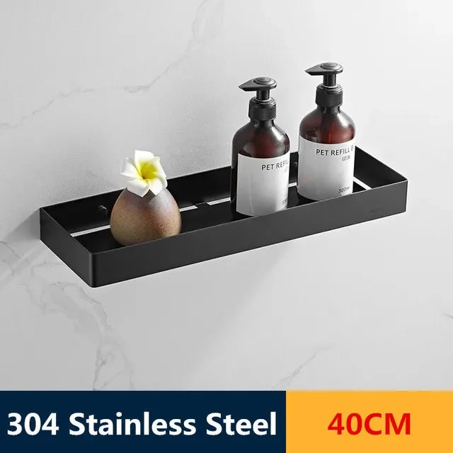 Bathroom Accessories Stainless Steel Bathroom Storage Rack Shower Storage Rack Bathroom Shelves  Bathroom Organizer  Wall Shelf