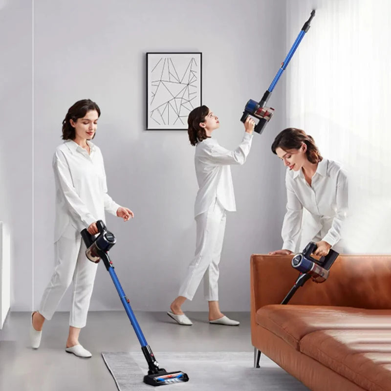 XINSHE Vacuum Cleaner Cordless strong suction 30KPA Car carpet sofa Handheld smartHome appliance Removable Battery Dust Cup